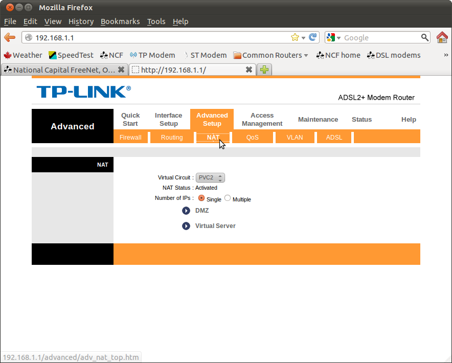 آموزش Port Forwarding در مودم